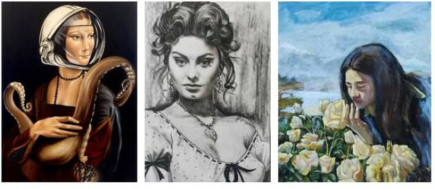 Catelverde DONNE & ARTE: COLLETTIVA SULLA FIGURA FEMMINILE CON OPERE DI 22 ARTISTI