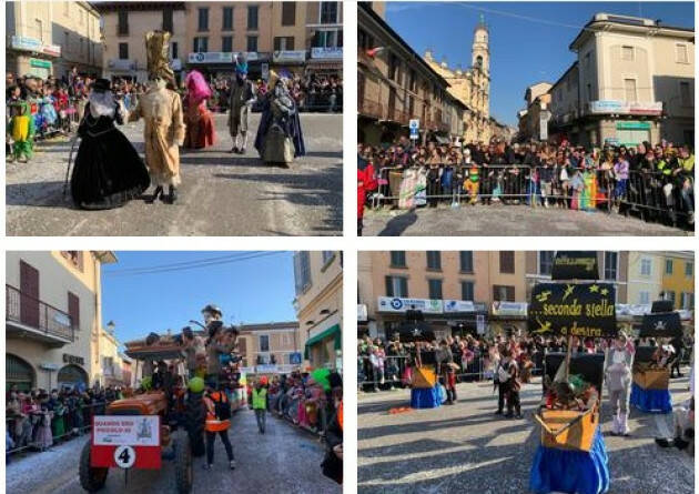 Crema DOMENICA 26 FEBBRAIO ULTIMA SFILATA DEI CARRI ALLEGORICI