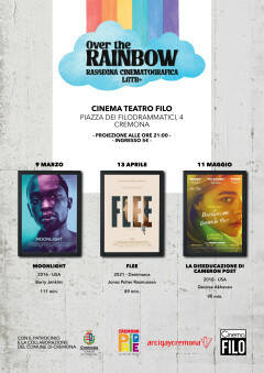 Rassegna Cinematografica LGBT+ ‘Over the Rainbow’ a cura del Comitato Cremona Pride
