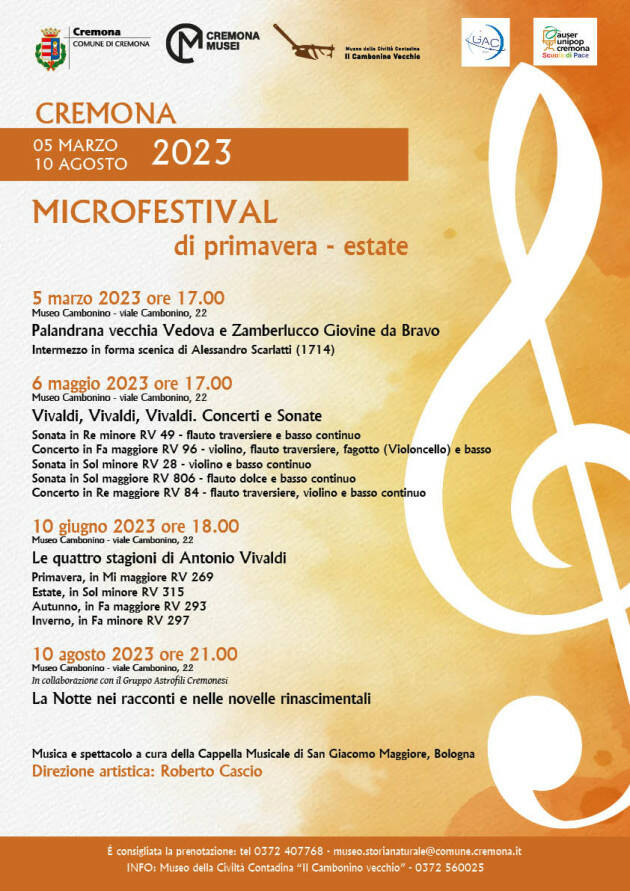 (CR) Microfestival di Teatro e Musica Antica, evento 10 agosto