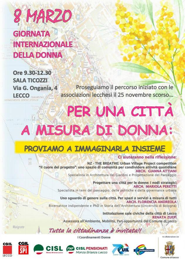 Giornata internazionale della donna: le iniziative a Lecco