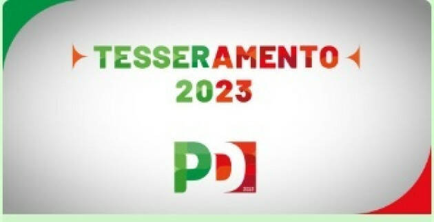 Parte on line il tesseramento 2023 al Nuovo PD di Elly Schlein 