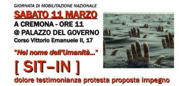 Fermare le stragi subito! Sabato 11 marzo ore 11 SIT-IN a Cremona