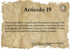 COMO LE DESTRE IMPEDISCONO IL DIRITTO DI PROFESSIONE DI CULTO