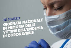 Bergamo Giornata Nazionale in memoria delle vittime dell'epidemia di coronavirus