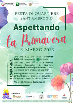 Cremona Domenica 19 marzo appuntamento con Aspettando la Primavera