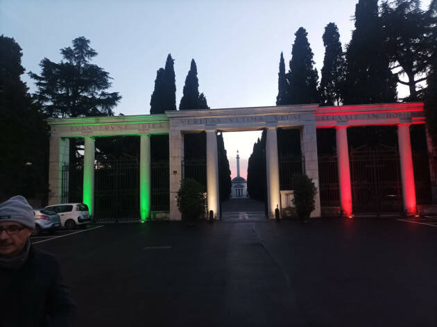 BRESCIA: INAUGURAZIONE DEL MONUMENTO AL CIMITERO VANTINIANO 