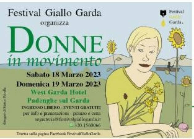 Donne in movimento: Festival Giallo Garda al femminile con convegno ed eventi