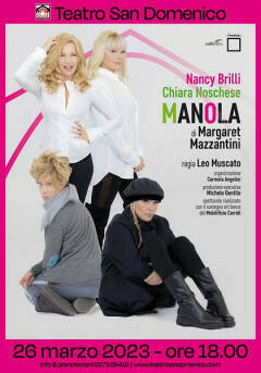 CREMA:  Nancy Brilli e Chiara Noschese: in scena 'Manola'
