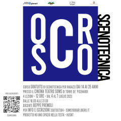 CORSI GRATUITI ALLA SOMS di Torre – TEATRO, VIDEOMAKING, FONICA E SCENOTECNICA.