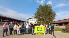Università di Milano  studenti in visita alle aziende zootecniche cremonesi   