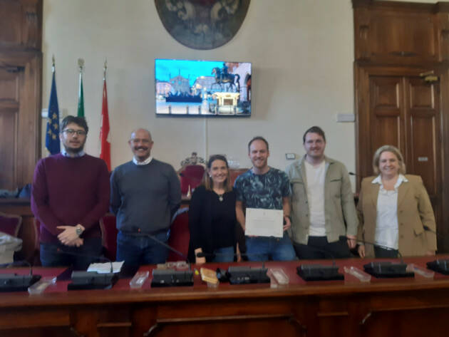 In Municipio a PIACENZA gli studenti olandesi del Frencken College 