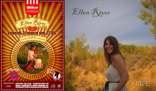 ELLEN RIVER: IL 31 MARZO ESCE IL NUOVO DOPPIO ALBUM ‘LIFE’ 