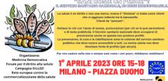 RIPRENDIAMOCI IL DIRITTO ALLA SALUTE IN PIAZZA A MILANO IL PRIMO APRILE