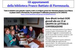 UQBAR LOVE Newsletter della biblioteca Franco Battiato di Fiorenzuola 2 aprile 2023