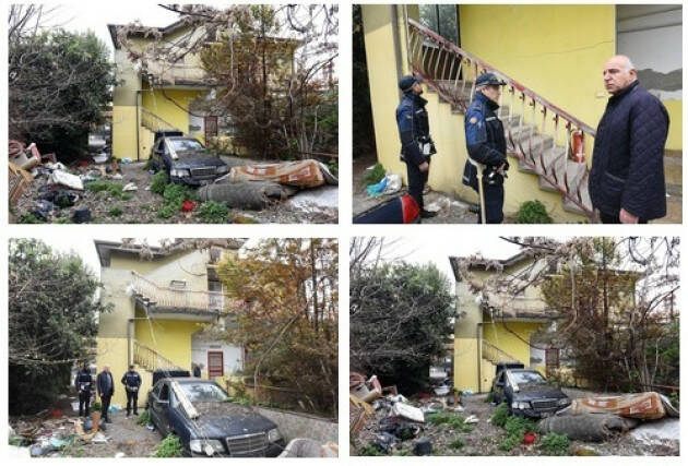 Brescia SGOMBERATA UNA PALAZZINA DI VIA PRIMO MAGGIO