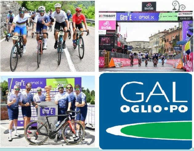 Giro-E 2023: il GAL Oglio Po promuove il territorio e la sostenibilità ambientale