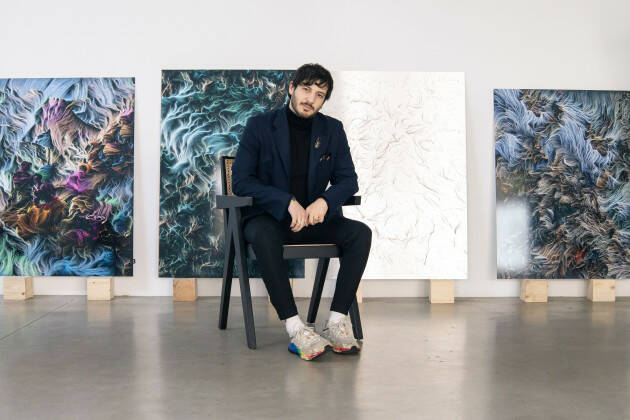 A Milano in mostra -il 18 maggio-gli atomi di Matteo Mauro, per dire no a odio e guerra