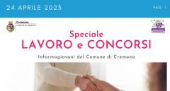 SPECIALE LAVORO CONCORSI Cremona, Crema, Soresina, Casal.ggiore | 24 aprile 2023