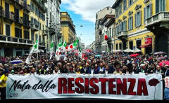 Oggi e sempre resistenza , a Milano in 100mila per  il 25 aprile 2023 (Video)