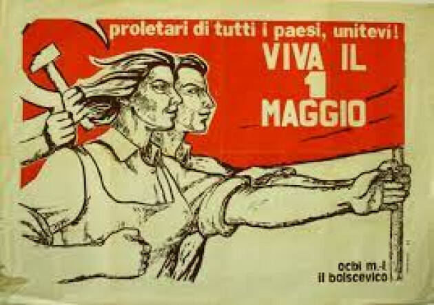 CGIL-CISL-UIL  PRIMO MAGGIO '23  A CREMA  LA REPUBBLICA FONDATA SUL LAVORO