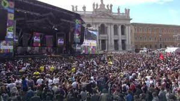 Cgil-Cisl-Uil Concertone  Primo Maggio 2023 a Roma