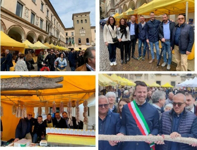 Coldiretti Campagna Amica alla Festa del Salame a Crema