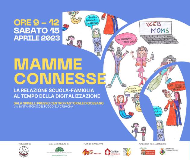 MAMME CONNESSE: incontro pubblico 15 aprile ore 9 centro pastorale