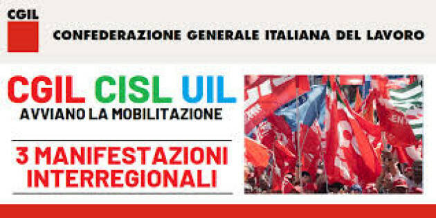  CGIL, CISL, UIL, AL VIA LA MOBILITAZIONE CONTRO IL GOVERNO MELONI