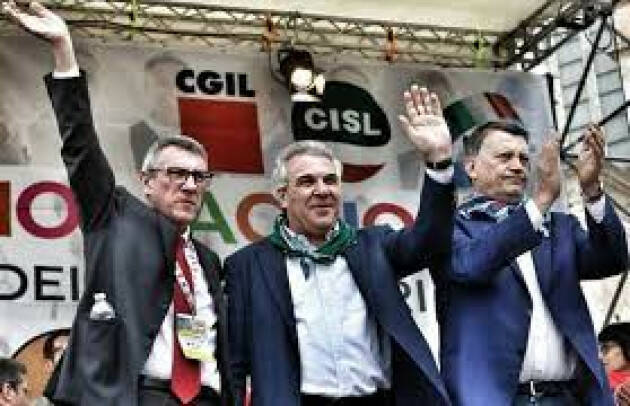  CGIL, CISL, UIL, AL VIA LA MOBILITAZIONE CONTRO IL GOVERNO MELONI