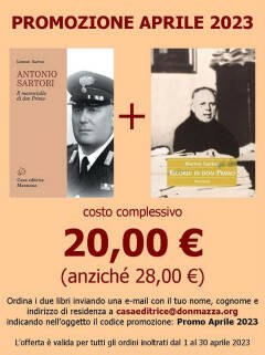 DUE LIBRI SU DON PRIMO MAZZOLARI  Promozione imperdibile: fino  30 aprile 2023
