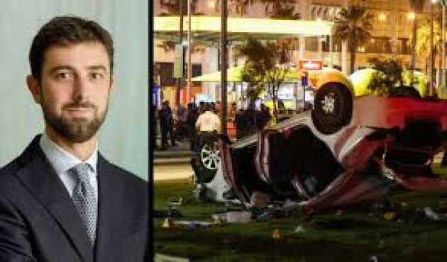 CNDDU Alessandro Parini, giovane avvocato romano, morto nell'attentato a Tel Aviv