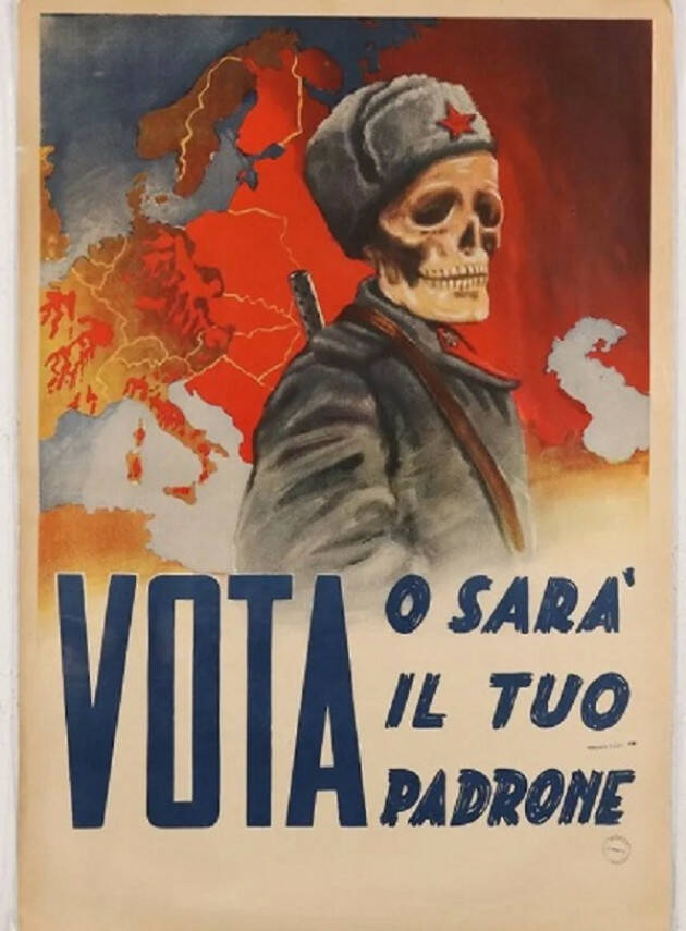 Luce e Tenebra: a Milano la mostra dei manifesti elettorali del ‘48