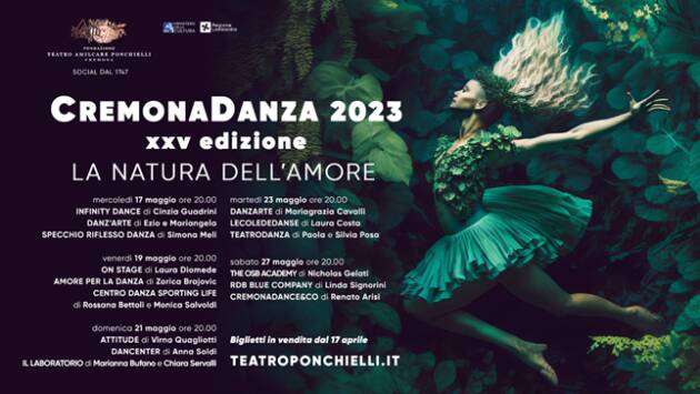 CREMONADANZA IN VENDITA DA LUNEDI' 17 APRILE AL TEATRO PONCHIELLI