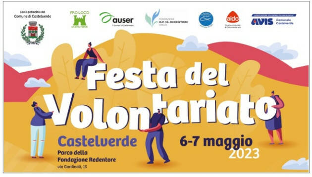 RITORNA A CASTELVERDE LA FESTA DEL VOLONTARIATO