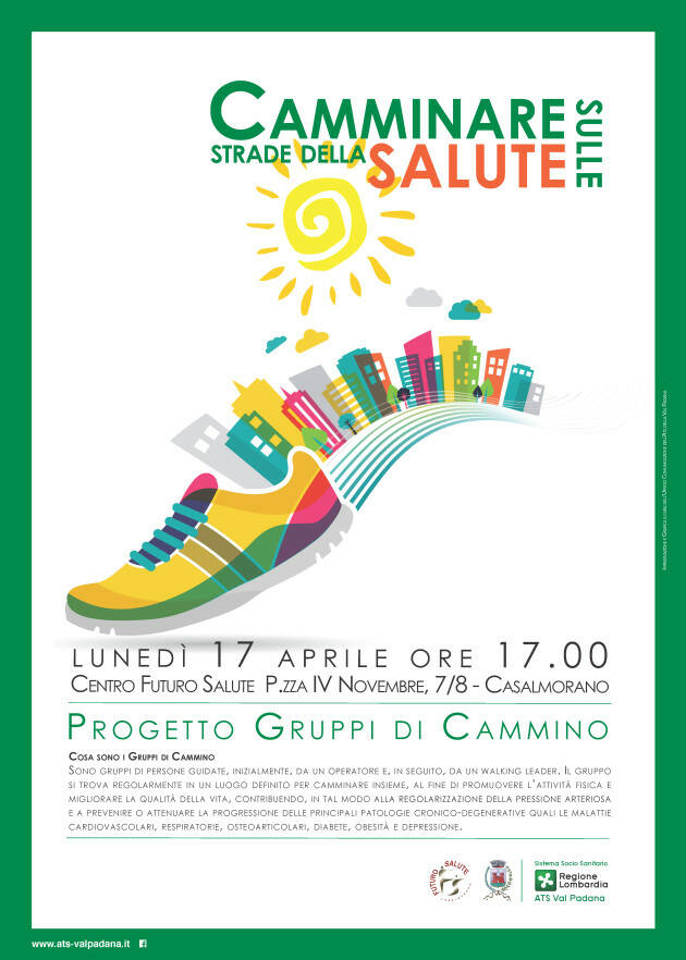 GRUPPI DI CAMMINO DI ATS VAL PADANA Casalmorano