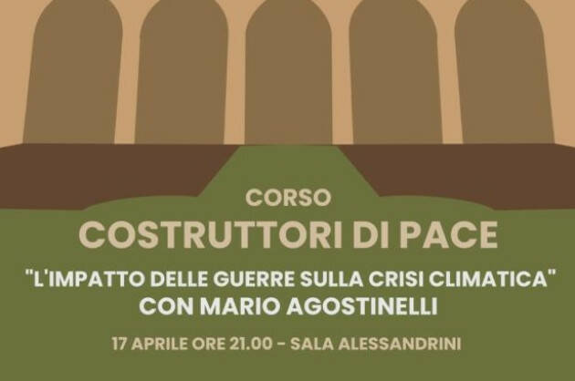 A Crema iniziativa formativa proposta dal Centro Galmozzi, con Mario Agostinelli.