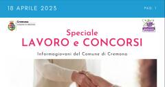 SPECIALE LAVORO CONCORSI Cremona, Crema, Soresina, Casal.ggiore | 18 aprile 2023