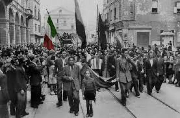 #Anpi MILANO 25 APRILE. LE CELEBRAZIONI PER IL 78°  LIBERAZIONE DAL NAZIFASCISMO 