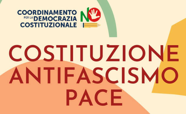 Cremona Incontro su COSTITUZIONE ANTIFASCISMO PACE