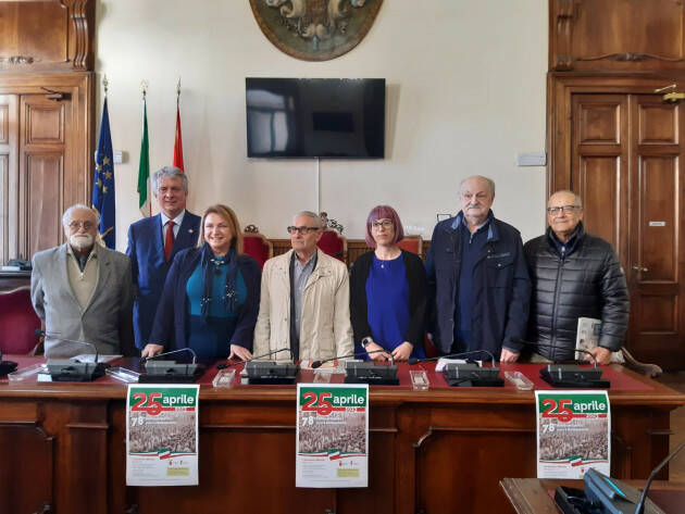 #anpi Piacenza celebra il 78° anniversario della Liberazione