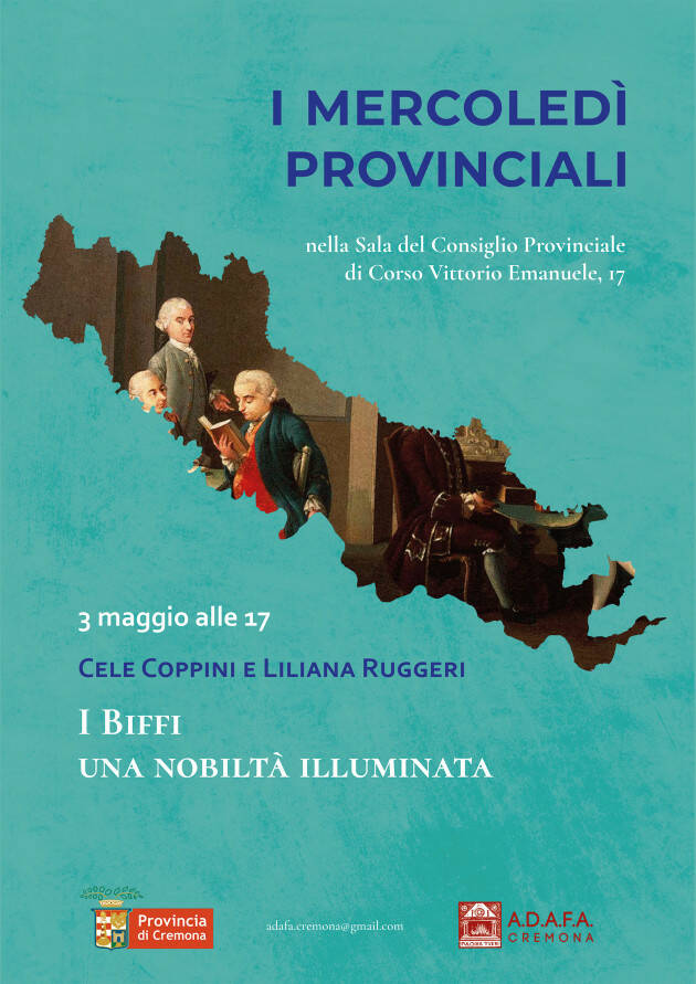 CREMONA: continua la rassegna 'I mercoledì provinciali'
