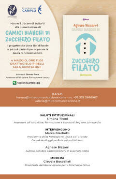 Presentazione progetto CAMICI BIANCHI DI ZUCCHERO FILATO