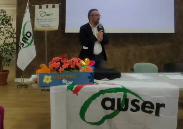 Matteo Piloni (#Pd) All'assemblea provinciale dell'Auser