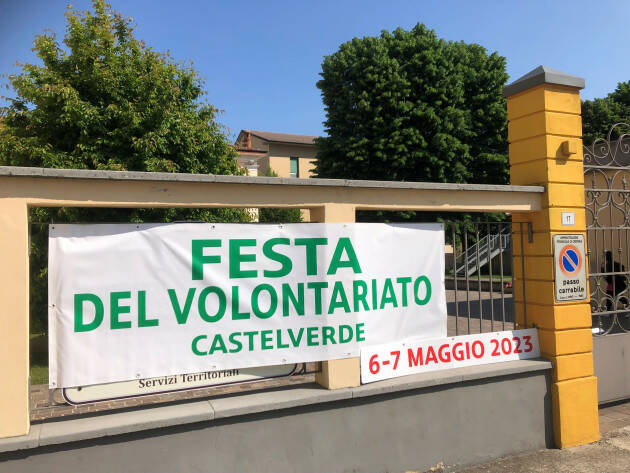 PARTE LA FESTA DEL VOLONTARIATO DI CASTELVERDE