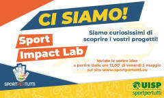 Sport Impact Lab, al via il contest Uisp che trasforma idee innovative