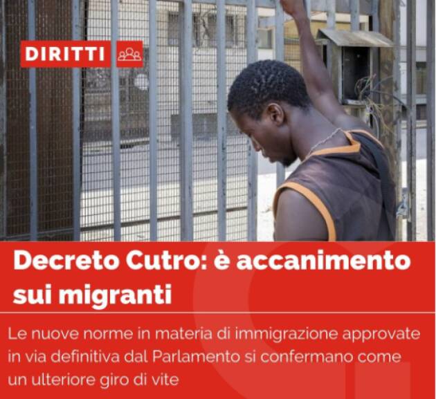 Collettiva News DECRETO CUTRO: NORME SEMPRE PIÙ DURE VERSO I MIGRANTI