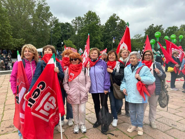 SPI CGIL Cremona a Milano Anche i pensionati in piazza il13 maggio