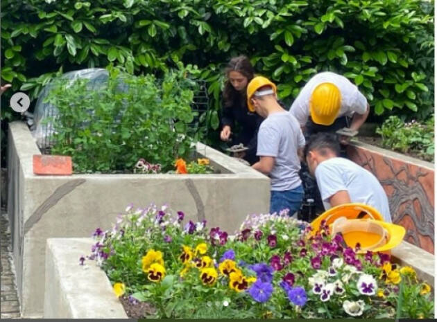 Scuola Edile Cremona Sfidando la pioggia