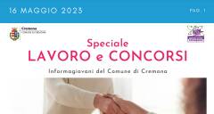 SPECIALE LAVORO CONCORSI Cremona, Crema, Soresina, Casal.ggiore | 16 maggio 2023